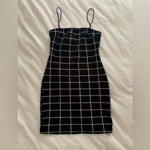 Black and White Dress